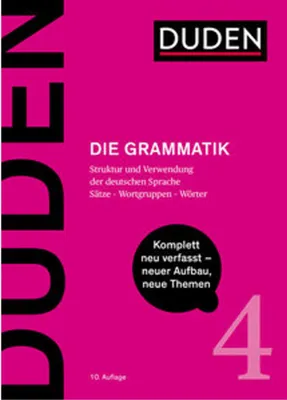 Produktbild von Duden - Die Grammatik