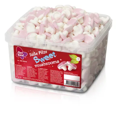 Produktbild von Red Band süsse Pilze, Menge:875g