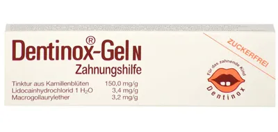 Obrázek produktu pro Zubní Gel Dentinox N - Proti Zoubkování, 10g