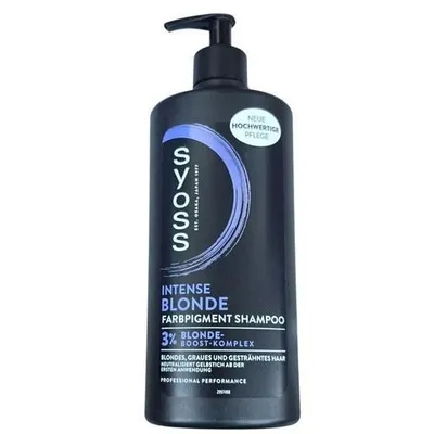 Produktbild von Syoss/Intense Blonde Shampoo "3% Blonde Boost-Komplex" 440ml/Haarpflege