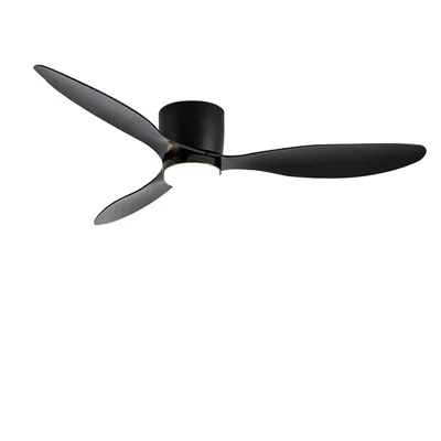 Produktbild von Deckenventilator, Fernbedienung, LED-Lichtintegration, schwarz, 52inch(132cm)-b