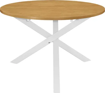 Produktbild von vidaXL Esstisch Weiß 120x75 cm MDF