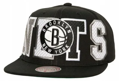 Image de Brooklyn Nets - Casquette snapback pour homme PP10899 (taille unique) (noir)