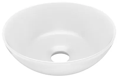 Produktbild von vidaXL Waschbecken Keramik Mattweiß Rund