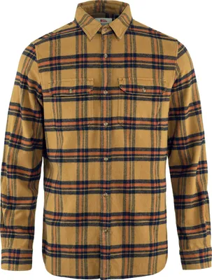 Produktbild von FJÄLLRÄVEN Fjällräven Övik Heavy Flannel Hemd Herren gelb 46