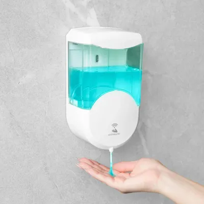 Produktbild von Automatische Seifenspender – 600 ml – zur Wandmontage – batteriebetrieben