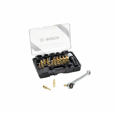 Produktbild von Bosch Schrauberbit und Ratschen Set 27 tlg. limitet Edition