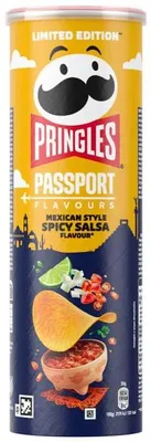 Produktbild von Pringles Passport Flavours Mexican Style Spicy Salsa 165g