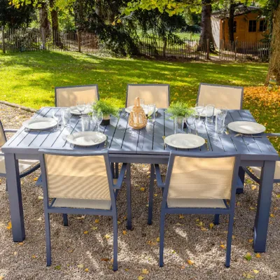 Produktbild von Ausziehbarer Gartentisch 8/10 Personen
