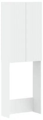 Obrázok produktu pre vidaXL Skrinka pod umývadlo ARNHEM, biela, 66 x 25,5 x 190 cm, drevotrieska