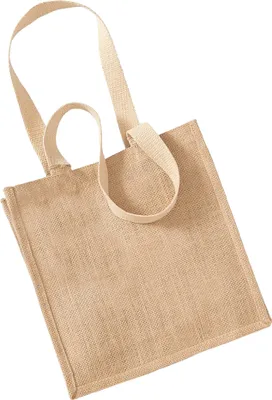 Immagine prodotto di Borsa della spesa in iuta Westford Mill, 10 litri (2 pezzi/confezione) BC4526 (taglia unica) (naturale)
