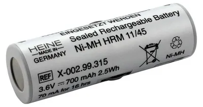 Produktbild von NiMH Akku für HEINE X-002.99.315 - 3,5V/700mAh (ORIGINAL)