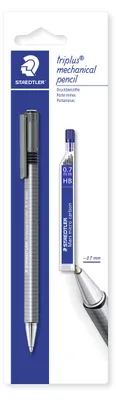 Produktbild von STAEDTLER triplus micro 774 Dreikantiger Druckbleistift Blisterkarte mit Bbleistift 0.7 mm und Minendose