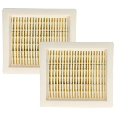 Produktbild von vhbw 2x Flachfaltenfilter kompatibel mit Worx WX031, WX031.9 Staubsauger