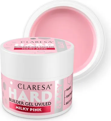 Produktbild von Claresa Hard&Easy Builder Gel Milky Pink 45G