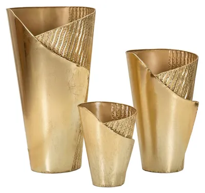 Immagine prodotto di Mauro Ferretti Portavasi Flosty tris, 39x42x75-32x32x55-25x25x35 cm
