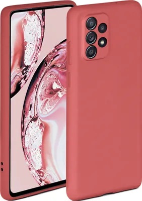 Produktbild von Soft-Case für Samsung Galaxy A72 5G, Farbe:Sonnenuntergangsrot