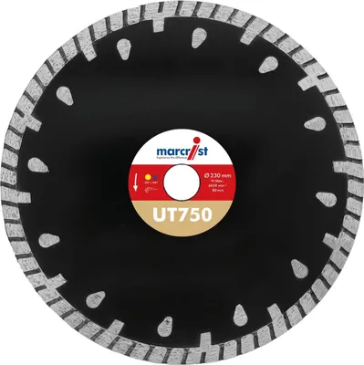 Obrázek produktu pro Marcrist diamantový řezací kotouč Turbo 230 mm UT750 Universal