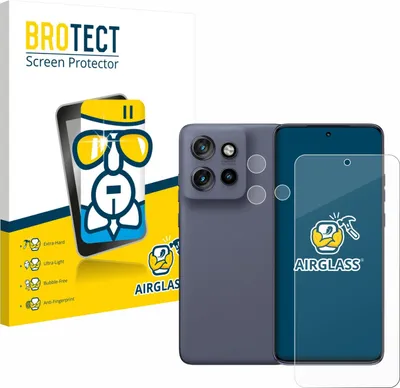 Produktbild von BROTECT Schutzglas für Motorola Edge 60 Neo (Display+Kamera) Schutzfolie Panzer Folie Glas Display Schutz klar