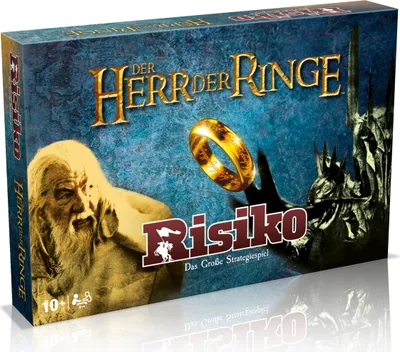 Produktbild von Risiko - Herr der Ringe (Neuauflage) Spiel Gesellschaftsspiel Brettspiel deutsch