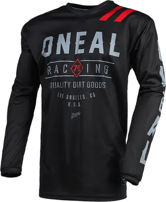 Produktbild von O'Neal Element Dirt Langarm -Trikot schwarz/grau groß