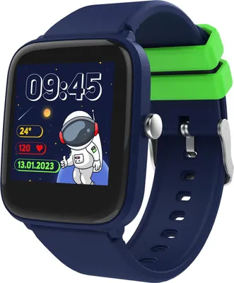 Produktbild von Ice-Watch Ice Smart Kinder Smartwatch Mädchen 1.40 Zoll Silikonarmband Blau Grün Wasserdicht Spiel und Fitness Uhr