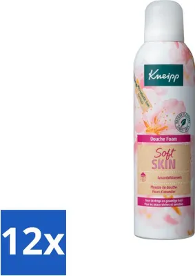 Zdjęcie produktu dla Kneipp - Pianka pod prysznic - Soft Skin - Do skóry suchej i wrażliwej - 200 ml - Value pack - 12 szt