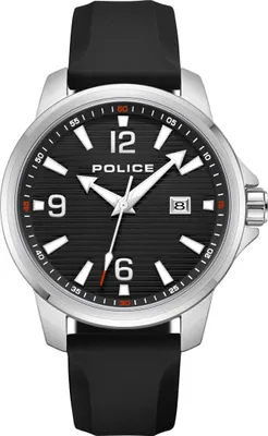 Produktbild von POLICE Herrenuhr Quarzuhr silber / schwarz onesize Herren 44 PEWJN0020901, PEWJN0020902, PEWJN0020903