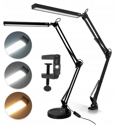 Produktbild von Kobi Zeichenschreibtischlampe LED 14W mit USB-A, dimmbar