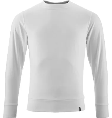 Produktbild von MASCOT 20384-788-06-S ONE, Sweatshirt, Mann, Weiß, S ONE, 92 cm, Baumwolle, Polyester
