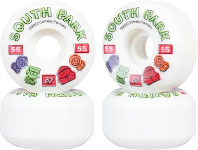 Zdjęcie produktu dla Zestaw 4 kółek do deskorolki Hydroponic South Park (55 mm|Buddies)