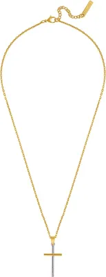 Police PEAGN0010903 Herren-Kette Wrangell II Kreuz Goldfarben 1