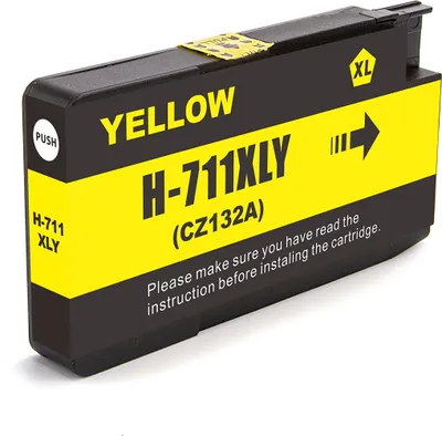 Produktbild von TECHTEK Tinte Ersetzt 711 (CZ132A) Kompatibel mit [HP] DesignJet T 120, DesignJet T 120 24 Inch, DesignJet T 125, DesignJet T 130, DesignJet T 520, D