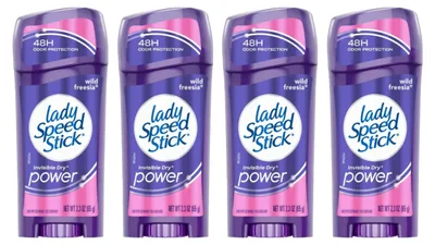 Produktbild von Lady Speed Stick Deo Stick - 4er Pack - Wild Freesia - Invisible Dry - 4x65g