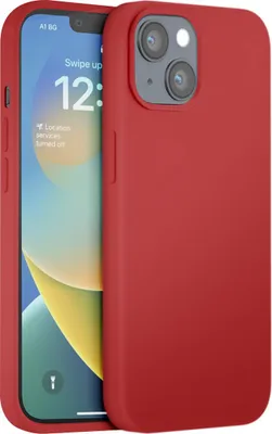Productafbeelding van Moxie, telefoonhoesje van TPU met zachte binnenvoering, in de kleur rood, geschikt voor de iPhone 14