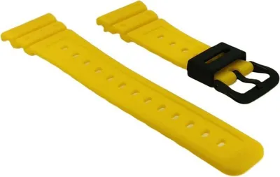 Produktbild von Casio G-Shock Uhrenarmband gelb Resin GA-B2100C-9A