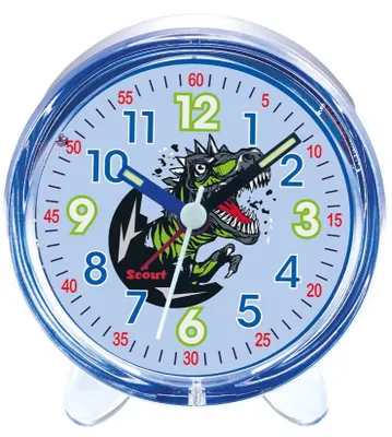 Produktbild von Scout Kinder Wecker 280001032 Favorit Black Dino