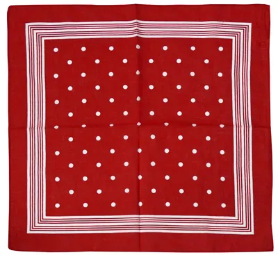 Produktbild von Bandana 100% Baumwolle 54x54 cm – Halstuch, Kopftuch, hitze- und schweißresistent