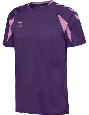 Image de Maillot Hummel Hmlcore 2.0 S/S - acai/Coton candy, taille : XL