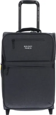 Image de DELSEY PARIS trolley Maubert 2.0 2 Rolls Expandable Cabin Trolley 55 Antracite gris foncé 56cm