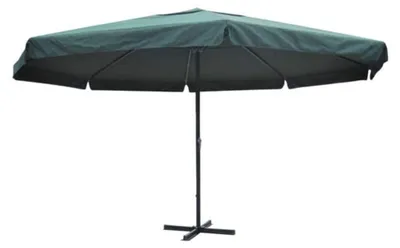 Produktbild von vidaXL Sonnenschirm Grün Aluminium 500 cm