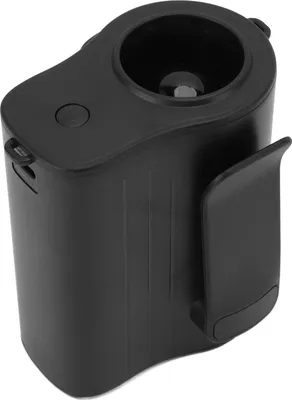 Zdjęcie produktu dla Przenośny wentylator na biodra i szyję 4000 mAh - cichy, ładowany przez USB wentylator z klipsem do użytku na zewnątrz, na kempingu i w podróży, czarny