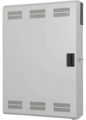 Produktbild von Wandgehäuse - Slim 900x600x200 mm (hellgrau, 3 Höheneinheiten)