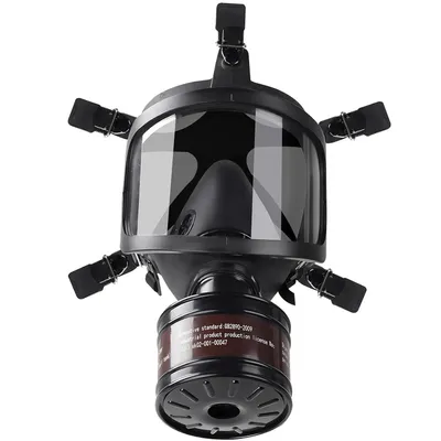 Produktbild von Lackiermaske mit 40-mm-Aktivkohle Filter,Gasmaske Vollmaske,Atemschutzmaske Staub Survival Nuklear und Chemie, Staubmasken Atemschutz Feinstaub
