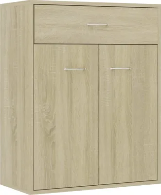 Produktbild von Sideboard Sonoma-Eiche 60x30x75 cm Holzwerkstoff
