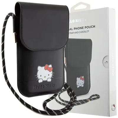 Produktbild von Hello Kitty Handtasche HKOWBSKCDKK schwarz/schwarz Leder Daydreaming Cord