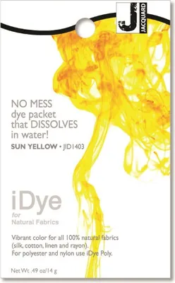 Produktbild von Jacquard Jacquard iDye Natural 14 gr Sonnengelb