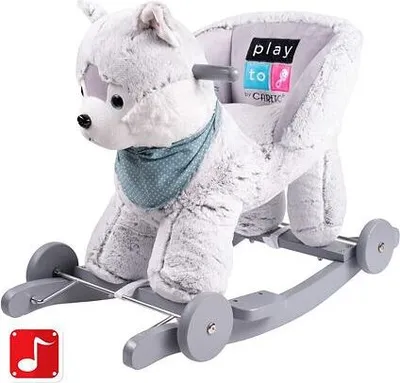 Produktbild von Playto -Schauspielzeug mit Rädern Husky