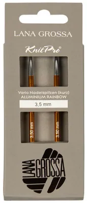 Produktbild von Lana Grossa - Nadelspitzen Vario Aluminium Rainbow kurz 3,5