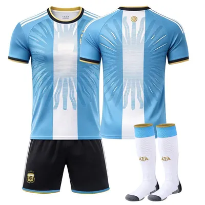 Productafbeelding van Argentinië x Messi-afscheidsshirt (jubileumeditie) – Thuistenue 2026 (volwassenen & kinderen) – MAAT:18